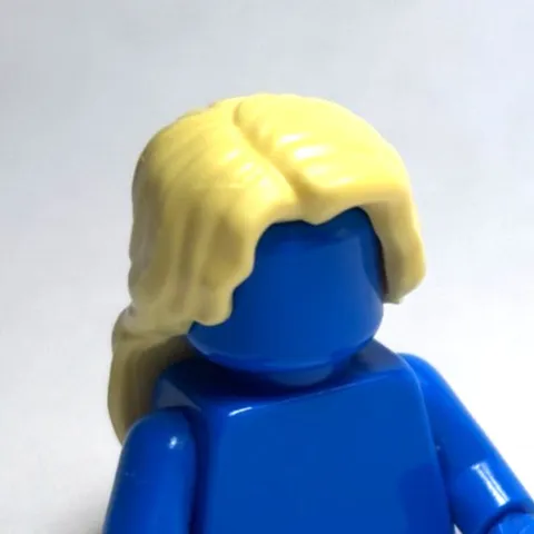 Lego - Minifigure Hair - Yellow Blonde, Long, Part