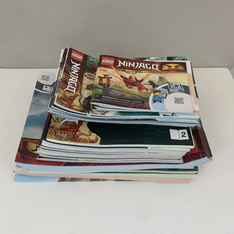 LEGO Ninjago Instruction Manuals Books Only Lot of 32