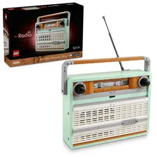 New & Sealed Lego Icons Retro Radio Retired & Collectible Set 10334
