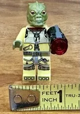 Star Wars Lego Bounty Hunter Bossk Minifig w/ Blaster 75167