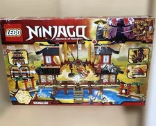 LEGO NINJAGO 2507 The Golden Weapons Fire Temple In 2011 Unused