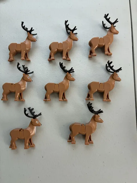Lego Reindeer Lot SEE DESCRIPTION