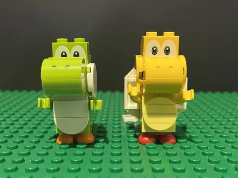 LEGO Super Mario Koopa Troopa Yoshi Minifigure Lot mar0042 mar0118 *READ*