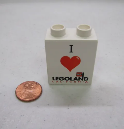 Lego Duplo I Love Legoland California 2004 Printed Specialty Block Boy Figure