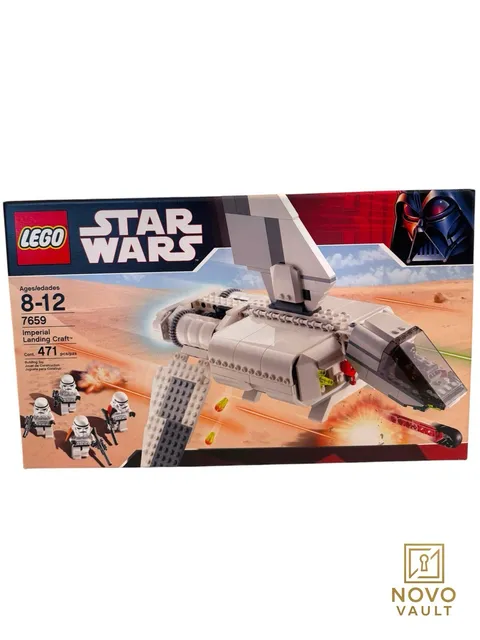 LEGO (7659) Imperial Landing Craft - Star Wars (SEALED/RARE) MINT SEALED BOX