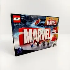 LEGO Super Heroes: Marvel Logo & Minifigures (76313) NEW/SEALED 