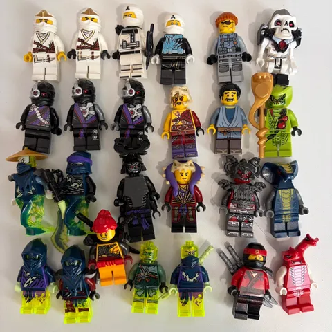 Lego Ninjago Morro Lord Garmadon Skylor Zane Nindroid Chen Kai Snake Minifigures