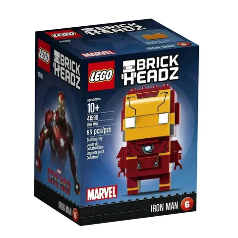 LEGO 41590 BRICKHEADZ IRON MAN MARVEL COMICS 2018
