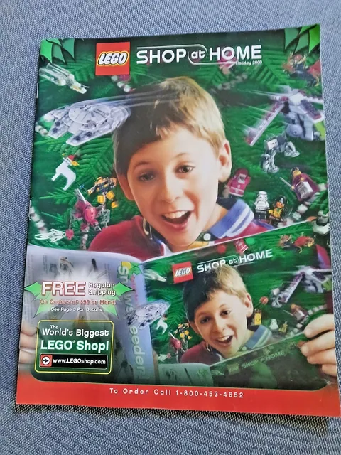 LEGO Shop-at-Home Catalog Holiday 2003 Book Magazine Pirates Star Wars