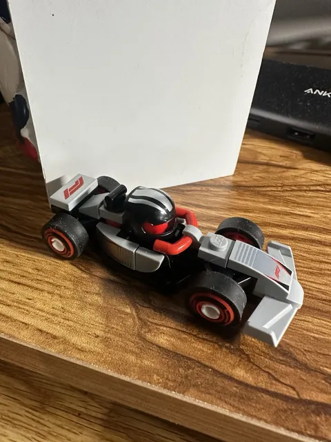 Lego small formula 1 race car