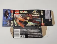 Star Wars Lego System 7111 Droid Fighter **BOX ONLY**