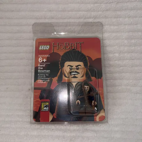 LEGO Hobbit Bard Bowman Minifigure Blister 2014 San Diego Comic Con SDCC LOTR