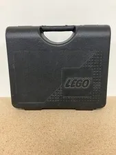 Vintage LEGO Carrying Case Plastic Storage Container Box Latch Black 1997 USA