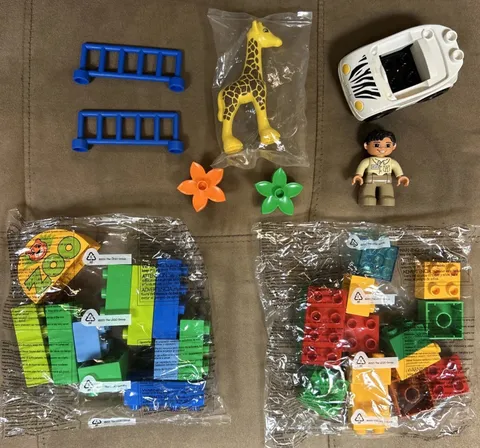 SEALED BAGS Lego Duplo 6136 - My First Zoo Set - Incomplete