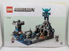 Lego Minecraft 21246 The Deep Dark Battle Instruction Manual - 2023