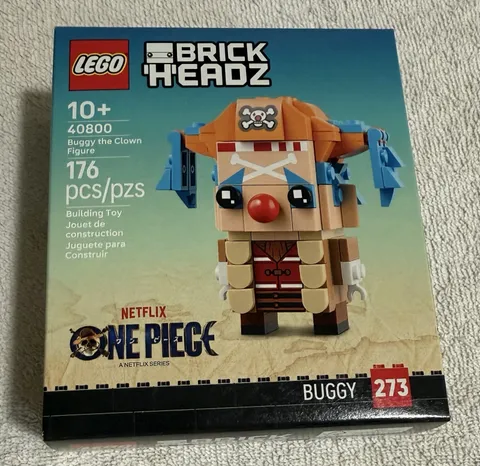 LEGO SEALED 40800 BrickHeadz: Buggy the Clown - Netflix One Piece