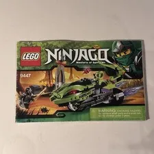 LEGO NINJAGO: Lasha's Bite Cycle (9447) INSTRUCTIONS ONLY
