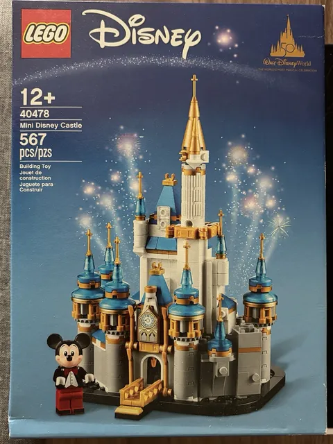 LEGO Disney: Mini Disney Castle (40478) - Brand New, Factory Sealed
