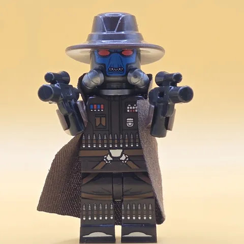 Star Wars Clonewars Cad Bane Bounty Hunter Minifigure For Lego