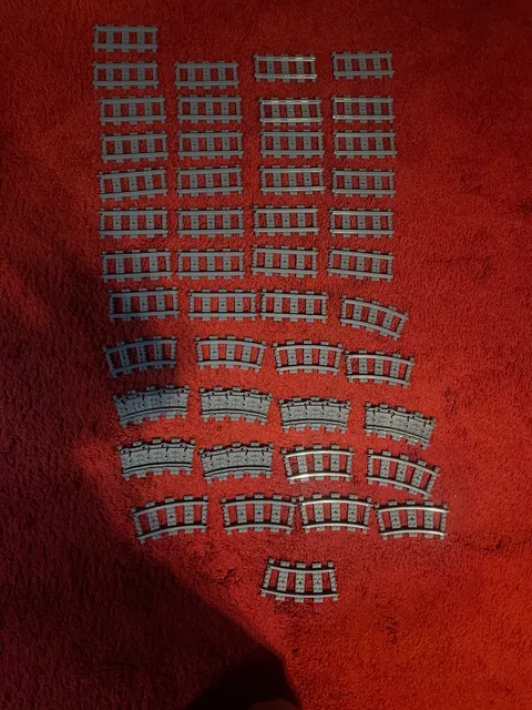 Lego Train Track Lot