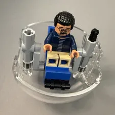LEGO Jurassic WorldMinifigure in Clear Capsule Pod w/ Clear Sphere Cockpit
