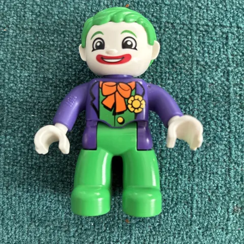 Lego Duplo Classic Joker Mini Figure. Batman. 