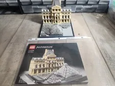 Lego Architecture Louvre Set-21024-Complete With Manual