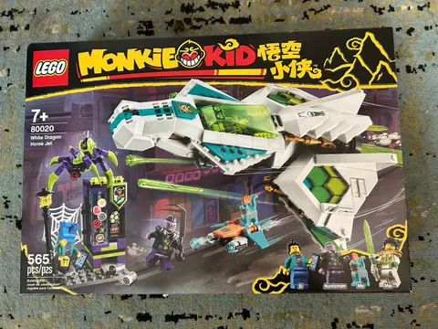 LEGO MONKIE KID: White Dragon Horse Jet (80020)