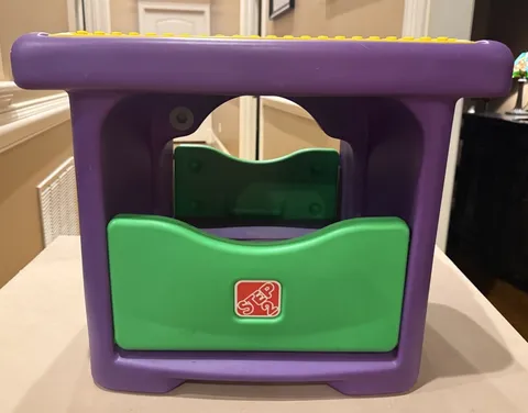 Step 2 Lego Duplo Building Block Table W/ Storage