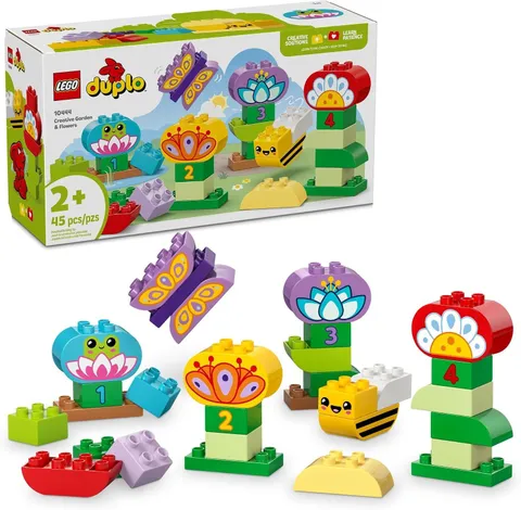 LEGO DUPLO Town Creative Garden & Flowers Building Toy (10444)