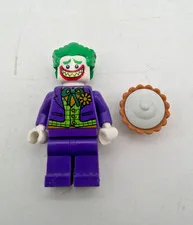 LEGO Joker Minifigure - 30303 Joker Bumper Car Body & Pie, 70906 Joker Face READ