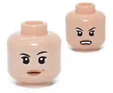 LEGO Light Nougat Minifigure Head Star Wars Sabine Wren 75106 75150 6103616