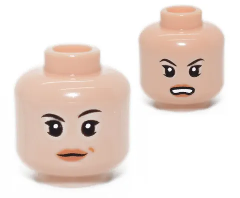 LEGO Light Nougat Minifigure Head Star Wars Sabine Wren 75106 75150 6103616