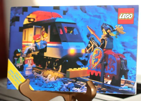 vintage LEGO Catalog Booklet 1992 102917/103017 Trains Space Pirates bold bright