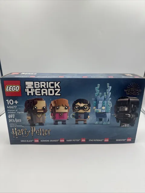 Lego Brick Headz Harry Potter 40677 Prisoner Of Azkaban Figures New!!