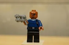 LEGO Minifigure NICK FURY sh056 from set 76004 Marvel Comics Shield Agent