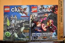 Lot Lego Club Magazines Avengers Marvel Super Heroes Moster Fighters