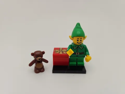 LEGO Holiday Elf minifigure CMF series 11 71002 mini figure