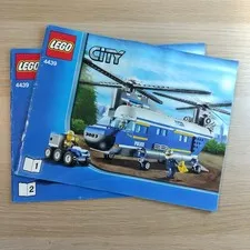 Lego City 4439 1 & 2 INSTRUCTION BOOKLETS ONLY