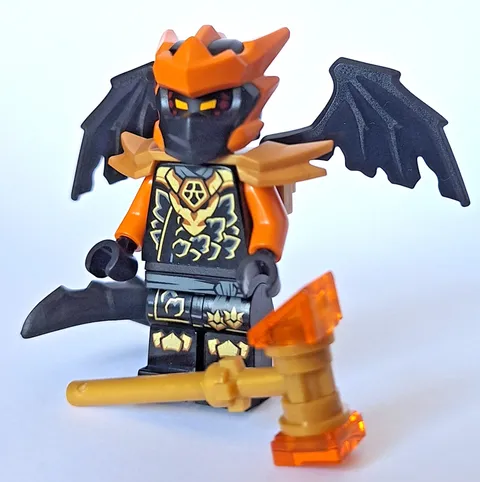 LEGO 71859 Cole Dragon Form MINIFIGURE from Dragon of Life set