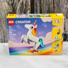 LEGO Creator 3-In-1 Magical Unicorn Set (31140) New Factory Sealed