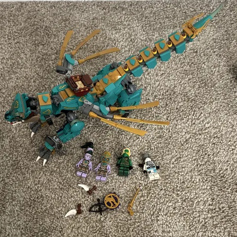 LEGO NINJAGO Jungle Dragon 71746 506pc Lloyd 2021 The Island Complete Set