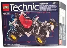 LEGO Technic 8832 Roadster 1988 Set Complete With Box And Instructions