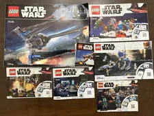 LEGO Star Wars Manuals | Tracker 1, Battle Pack | NO SETS ONLY BOOK