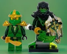 LEGO NINJA LLOYD MONASTERY XV YEARS ANIVERSARY NINJAGO MINIFIGURES -2- + MORRO