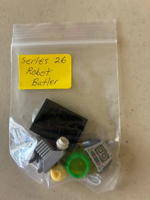 LEGO SERIES 26 "ROBOT BUTLER" MINI-FIG - NEVER ASSEMBLED