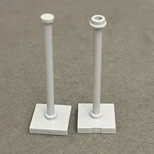 Lego 98549 30256 Light Gray Replacement Parts Pieces Lot of 2