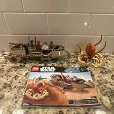 LEGO Star Wars 75174 Desert Skiff Escape 277 pcs Retired Without Box