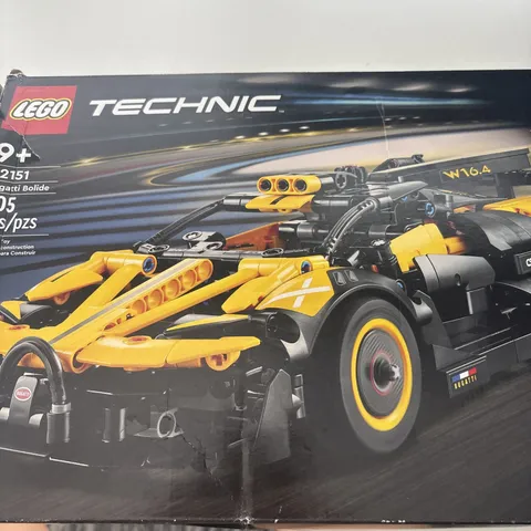 LEGO Technic Bugatti Bolide Model Car Building Set 42151 Pieces In Ziplock