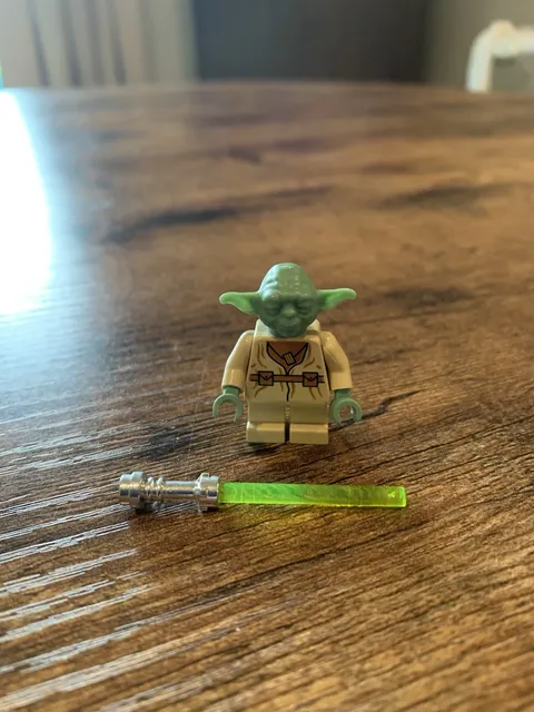 Lego Star Wars YODA (Sand Green) Jedi Master Minifigure 4502 7103 7260 *A2*